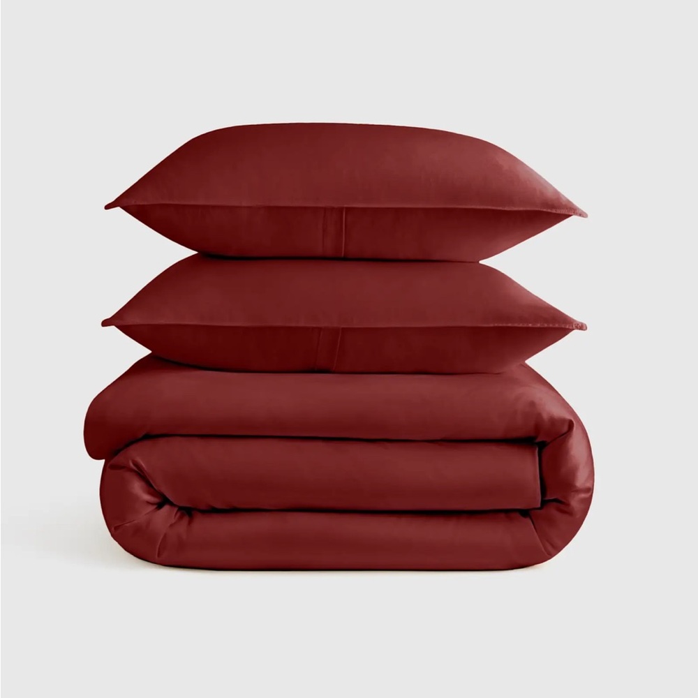 NWT QUINCE Bamboo Duvet Cover Set
